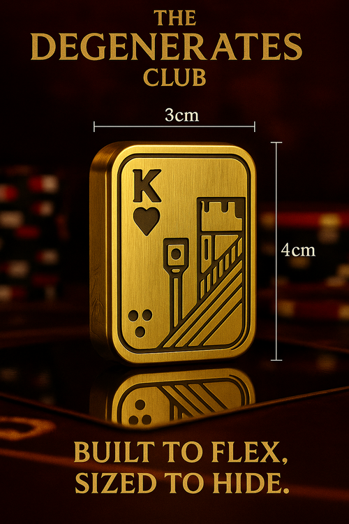 Degen Spinner – Magnetic Skull Toy for Risk Junkies